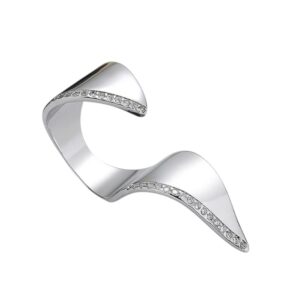 bague, 2 finger ring